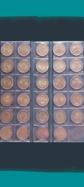Lote 24 Monedas 2 Euros España