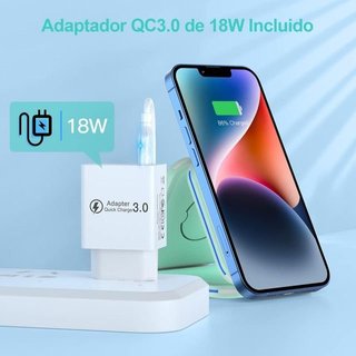 Cargador Triple Plegable ZUMSEY