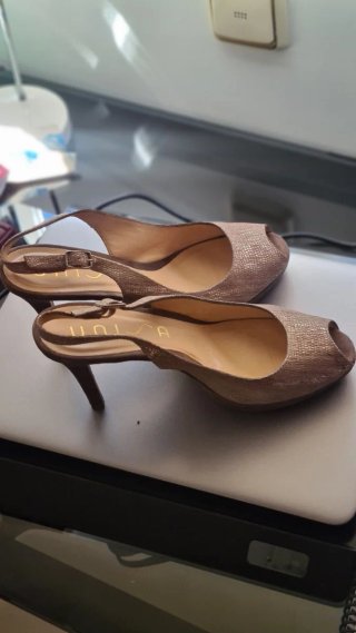 Zapatos de fiesta Unisa Talla 39 Bronce