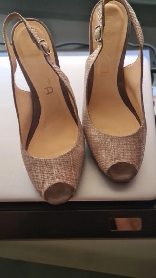 Zapatos de fiesta Unisa Talla 39 Bronce