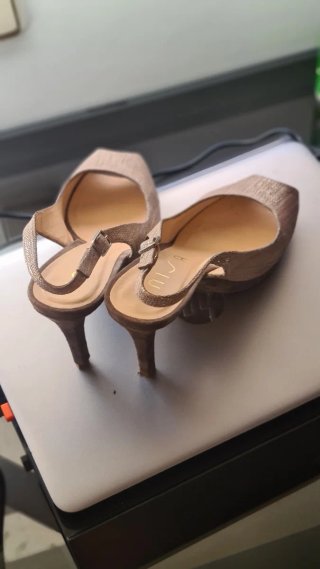 Zapatos de fiesta Unisa Talla 39 Bronce