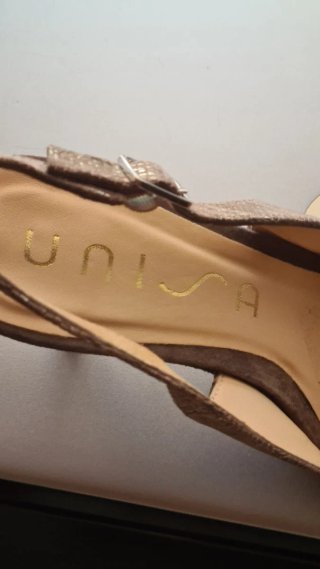 Zapatos de fiesta Unisa Talla 39 Bronce