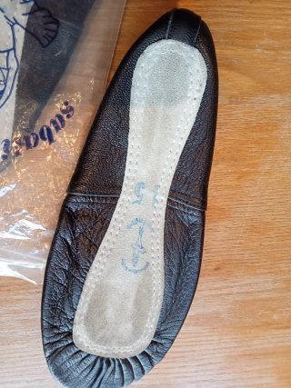 Zapatillas Ballet o gimnasia Casimiro Negras