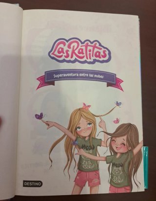 Libro Las Ratitas Superaventura entre las nubes(4)