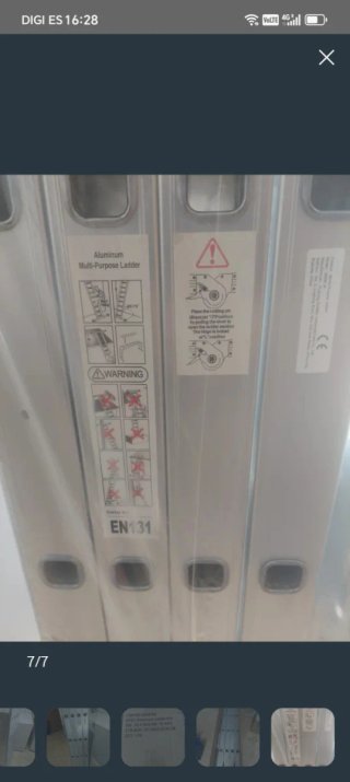 Escalera multifuncional 4.7m