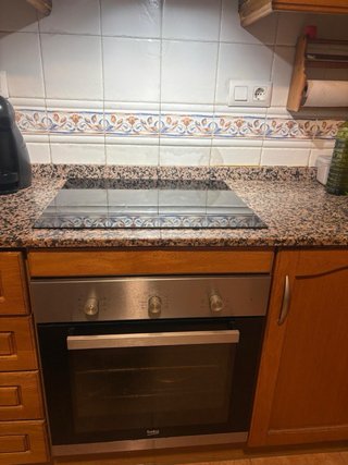 Campana extractora, horno y vitrocerámica