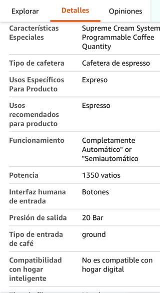 Cafetera Taurus Eurocompact