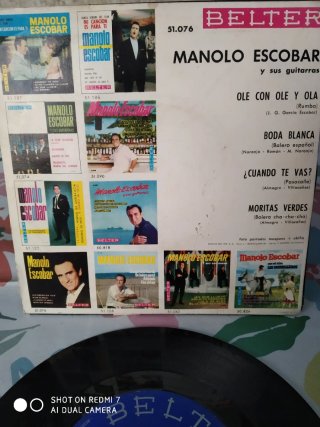 Manolo Escobar - 2 Vinilos (Flamenco)