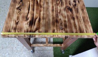 NUEVA Mesa de trabajo madera maciza artesanal
