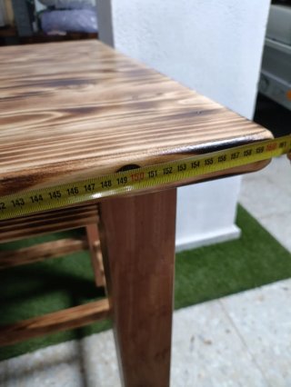 NUEVA Mesa de trabajo madera maciza artesanal