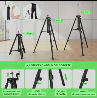 Nivel Láser 4D 16 Líneas Trípode Accesorios