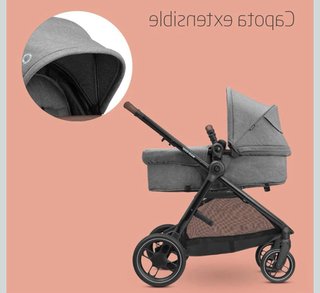 Carrito Bebé Maxi Cosi 3 en 1 Gris