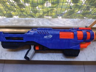 Pistola Nerf Delta Trooper Arancione/Blu