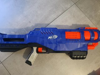 Pistola Nerf Delta Trooper Arancione/Blu