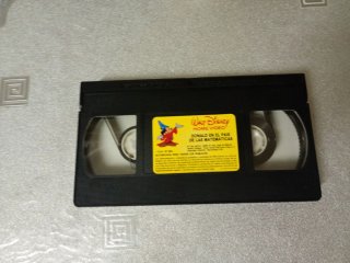 Película cinta VHS Disney Donald