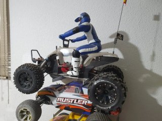 Quad radiocontrol 1/4 eléctrico