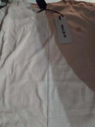Camiseta G-Star RAW manga corta rosa