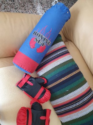 Juego de boxeo infantil