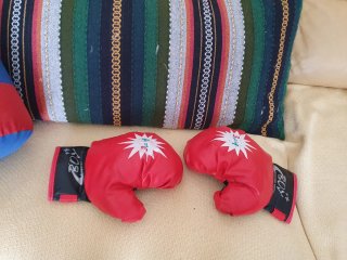 Juego de boxeo infantil