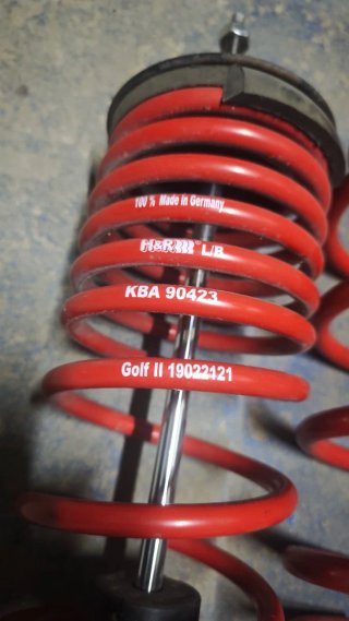 Muelles H&R Golf MK2
