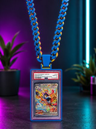 Cadena para cartas Pokémon PSA | Personalizable