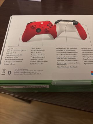 Mando Xbox Pulse Red Nuevo