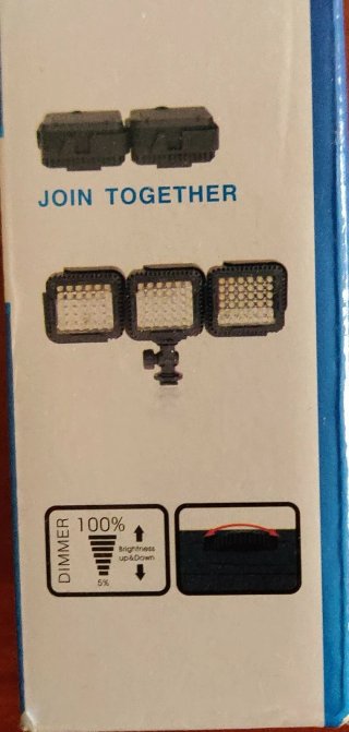 Neewer – Foco LED CN160 para vídeo y cámara