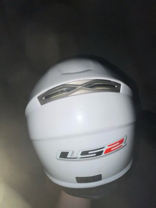 Casco Integral Moto LS2 Blanco