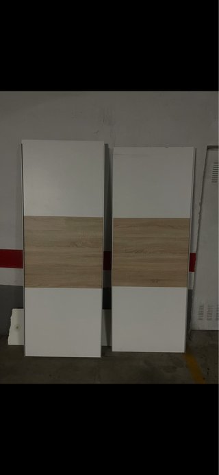 Puertas correderas armario (2 unidades)