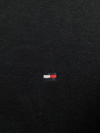 Polo Tommy Hilfiger Talla M Negro