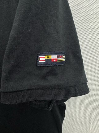 Polo Tommy Hilfiger Talla M Negro
