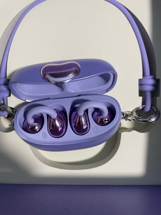 Pack Reloj y Auriculares Morado/Plata