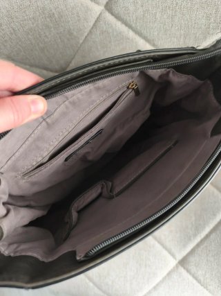 Mochila Bolso Gris Multiusos Nueva