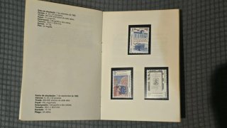 Cuadernillo Sellos Andorra 1982