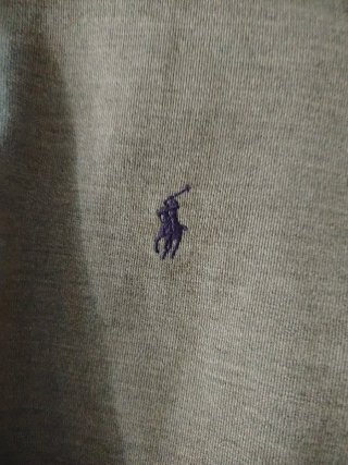 Camisa Polo Ralph Lauren Gris