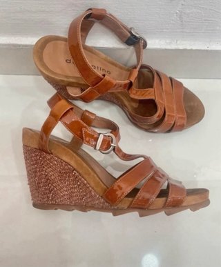 Sandalias Doralatina Piel Marrón Talla 37