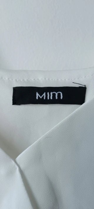 Mono corto MIM blanco y negro y floral XS