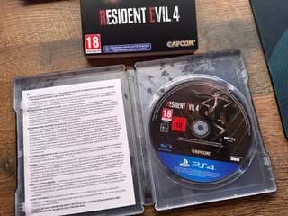 Resident Evil 4 Remake Steelbook PS4