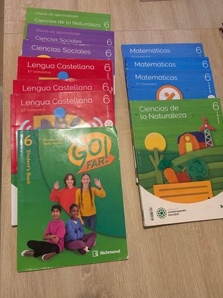 Libros de sexto cacabelos