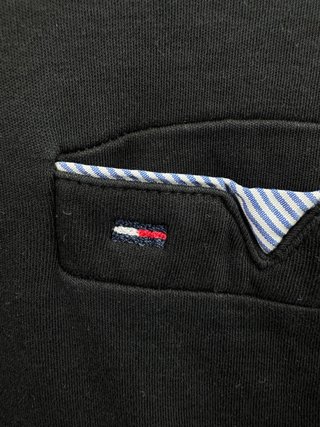 Polo Tommy Hilfiger Negro Talla XXL