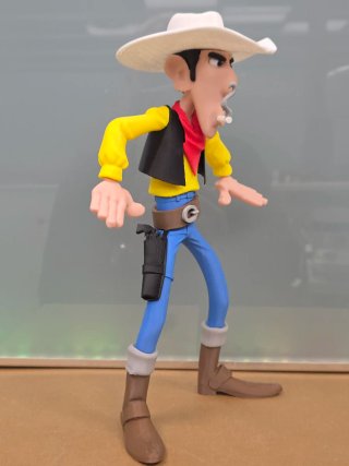 Figura Lucky Luke 29cm.