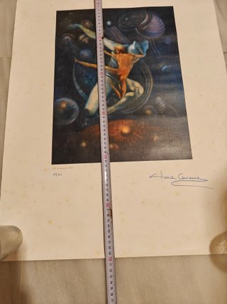 Obra de arte Anna Chromy firmada y numerada