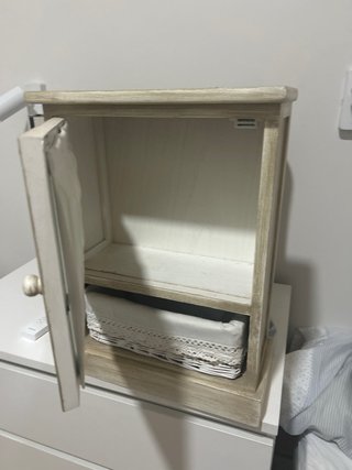 Estantería/Armario Madera con Cesta