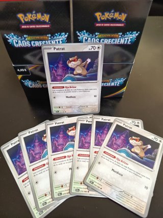 Patrat 070/086 Caos Creciente Pokémon