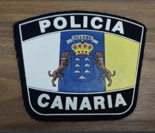 Set 3 parches Policia Local Alajero, Canarias
