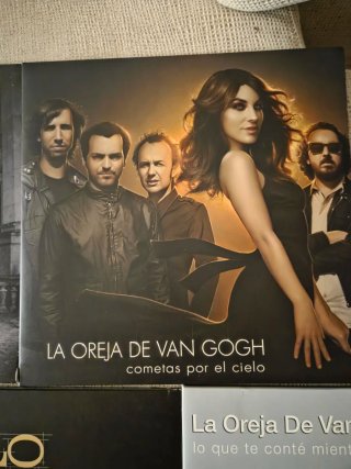 Lote Vinilos LP La Oreja de Van Gogh y Leire