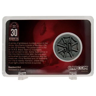 Resident Evil Moneda 30 Aniversario Capcom