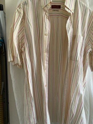 Lote 2 Camisas Hombre Rayas y Cuadros
