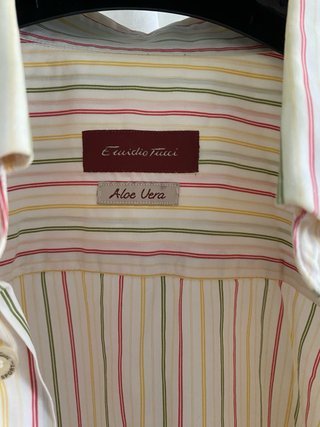 Lote 2 Camisas Hombre Rayas y Cuadros