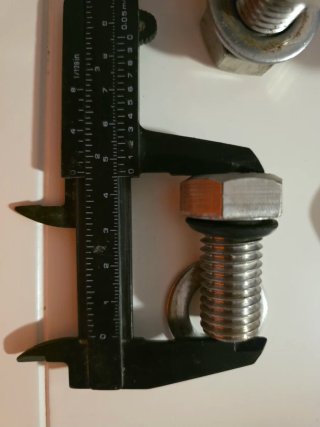 Tornillo M17 x 35 Acero Inoxidable